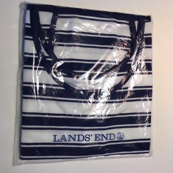 Lands’ End Stripe Tank Top NWT - Picture 8 of 8